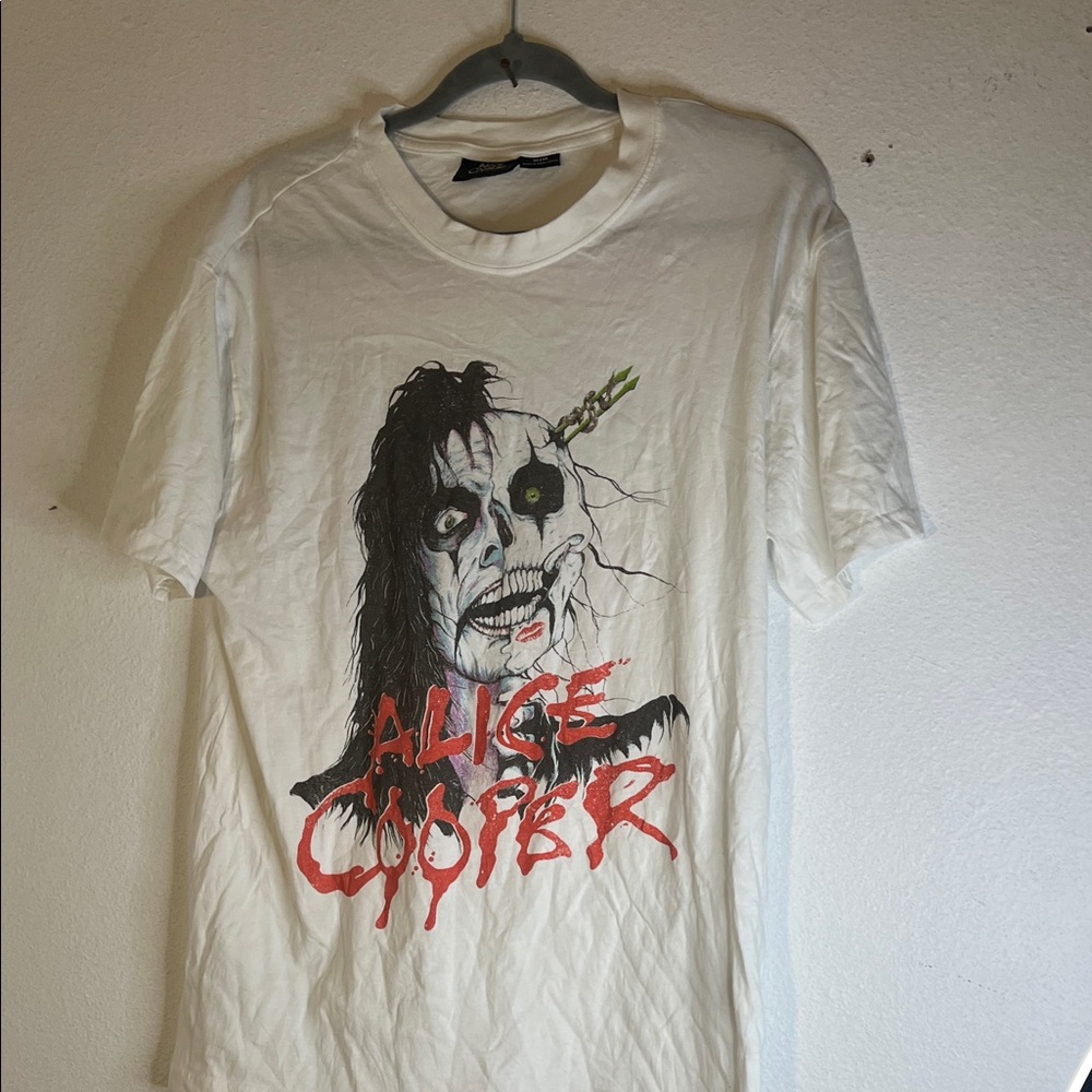 Alice Cooper Graphic White T-Shirt